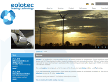 Tablet Screenshot of eolotec.com